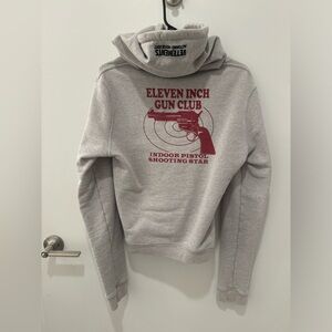 Vetements AW17 Eleven Inch Gun Club Hoodie